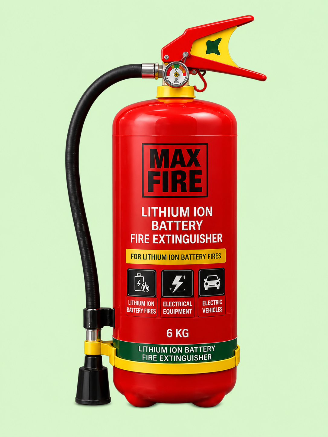 Lithium Ion Battery Fire Extinguisher