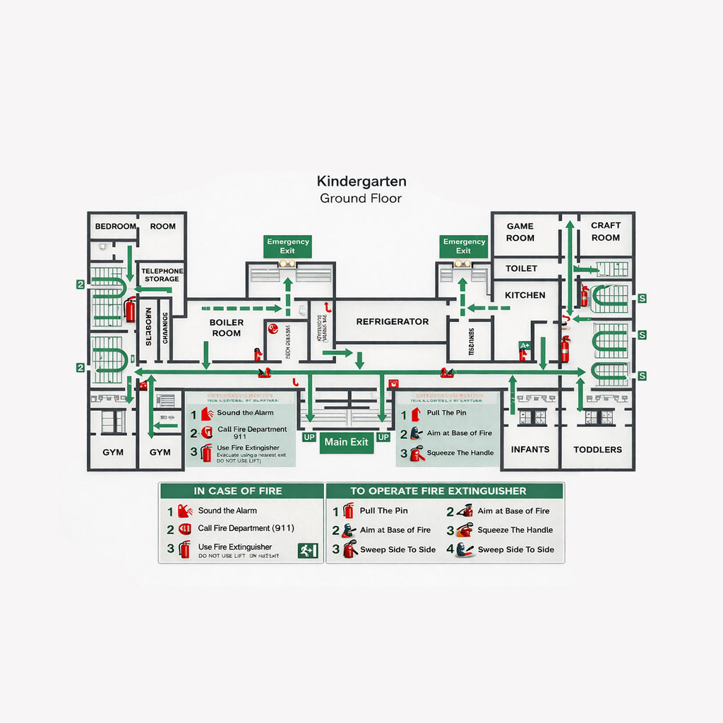fire safety drawings